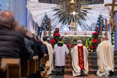 31 grudnia 2024 r. w katedrze rzeszowskiej bp Jan Wątroba przewodniczył Mszy św. oraz nabożeństwu dziękczynno-przebłagalnemu na zakończenie roku 2024.
fot. Joanna Prasoł