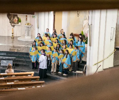 W V Niedzielę Wielkiego Postu, podczas Mszy Świętej o godz. 12:00, ks. Krzysztof Gołąbek – proboszcz naszej Katedry, przyjął do grona Liturgicznej Służby Ołtarza siedmiu nowych ministrantów.  Po odpowiednim przygotowaniu, pod czujnym okiem ks. Pawła Wójcika oraz animatorów Adama i Miłosza, chłopcy otrzymali stopień ministranta choralisty – po raz pierwszy założyli kołnierzyki i otrzymali legitymacje ministranckie. To wyjątkowy moment i ogromna radość dla naszej wspólnoty! Podczas Mszy Świętej zaśpiewała Dziewczęca Schola Katedralna. Serdecznie gratulujemy chłopcom odwagi oraz życzymy wytrwałości w tej pięknej służbie przy Ołtarzu Pana Jezusa. Jeśli chcesz dołączyć do grona ministrantów – serdecznie zapraszamy! Zainteresowanych prosimy o kontakt z ks. Pawłem Wójcikiem.
fot. Antoni Ważny