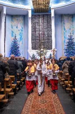 31 grudnia 2024 r. w katedrze rzeszowskiej bp Jan Wątroba przewodniczył Mszy św. oraz nabożeństwu dziękczynno-przebłagalnemu na zakończenie roku 2024.
fot. Joanna Prasoł