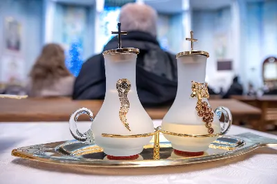 W niedzielę 11 stycznia 2026 r., na zakończenie rodzinnej Mszy Świętej o godz. 12.00, odbyło się uroczyste podsumowanie roku formacyjnego Liturgicznej Służby Ołtarza Katedry Rzeszowskiej.

Statuetkę Złotego Ministranta otrzymali Karol Kowalski oraz Dawid Pruchnicki.
Statuetkę Srebrnego Ministranta otrzymał Piotr Warzybok.
Statuetkę Brązowego Ministranta otrzymał Paweł Górka.

Wszystkim nagrodzonym serdecznie gratulujemy, a pozostałych ministrantów zachęcamy do dalszej, wytrwałej i gorliwej służby przy ołtarzu.

Serdecznie dziękujemy osobom i firmom wspierającym działalność Liturgicznej Służby Ołtarza:
– Państwu Jolancie i Sławomirowi Zawidlakom (Majstal – cięcie laserowe),
– Państwu Sylwii i Łukaszowi Kowalskim (drukowalscy.pl) za przygotowanie projektu i ufundowanie statuetek,
– Państwu Annie i Sławomirowi Wilkom (Matteo Travel – Biuro Podróży) za wsparcie finansowe, które umożliwia ministrantom nieodpłatne korzystanie z hali sportowej.

Wyrażamy wdzięczność wszystkim parafianom, którzy w uroczystość Objawienia Pańskiego zakupili „kadzidło”, wspierając w ten sposób Fundusz Ministrancki.

Dziękujemy przede wszystkim ks. Pawłowi Wójcikowi za codzienną troskę, opiekę i formację Liturgicznej Służby Ołtarza.

Zapraszamy wszystkich chłopców, którzy chcieliby dołączyć do grona Liturgicznej Służby Ołtarza. Służba przy ołtarzu to piękna droga pogłębiania wiary, nauki odpowiedzialności oraz współtworzenia piękna liturgii.

Fot. Joanna Prasoł