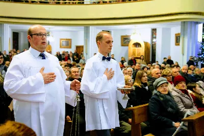 Pasterce w naszej Katedrze przewodniczył bp Jan Wątroba.  fot. Andrzej Kotowicz