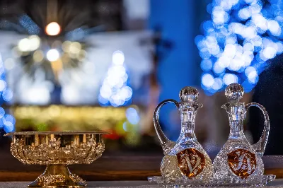 W wigilię uroczystości Bożego Narodzenia w rzeszowskiej katedrze została odprawiona tzw. Msza pasterzy, popularnie zwana „Pasterką”. Uroczystej Eucharystii na rozpoczęcie liturgicznego okresu Bożego Narodzenia przewodniczył bp Jan Wątroba, Pasterz Diecezji Rzeszowskiej. Po procesji wejścia, ks. Krzysztof Gołąbek, proboszcz parafii katedralnej, złożył figurkę Dzieciątka Jezus w symbolicznym żłóbku. Liturgia Słowa podkreślała radość z narodzenia oczekiwanego Mesjasza: „Dziś się narodził Chrystus Pan, Zbawiciel”. Homilię wygłosił bp Jan Wątroba. Na zakończenie uroczystej Eucharystii ks. Krzysztof Gołąbek złożył świąteczne życzenia wszystkim obecnym w katedrze oraz radiosłuchaczom Katolickiego Radia VIA. fot. Joanna Prasoł