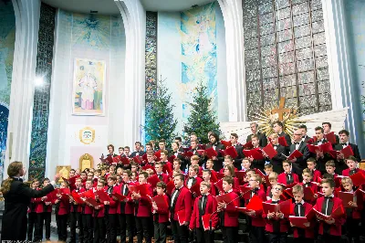 W sobotę 20 stycznia odbył się koncert kolęd w wykonaniu Katedralnego Chóru Chłopięco-Męskiego „Pueri Cantores Resovienses" pod dyrekcją Marcina Florczaka. fot. Estera Kulawska