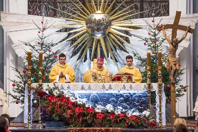 27 grudnia 2018 r. o godz. 18.00 w Katedrze odbyła się Msza Święta w intencji biskupa rzeszowskiego Jana Wątroby z okazji imienin. fot. Fotografiarzeszow